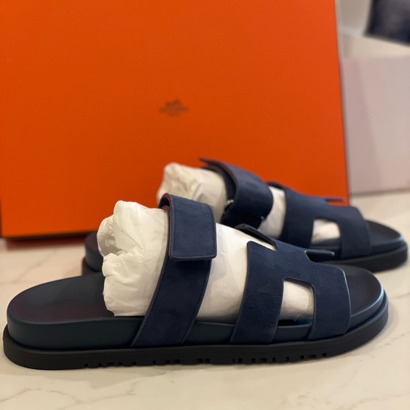 SOLD! 🎉🎉Hermes Chypre size 38 Bleu Celeste NWT - Picture 10 of 13